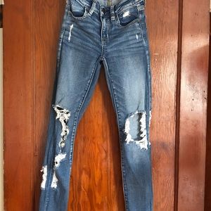 American Eagle next level stretch jeggings